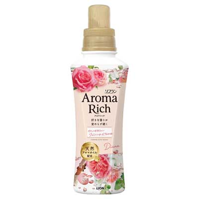 ライオン　ソフラン　アロマリッチ　ダイアナ　本体480ｍｌ
