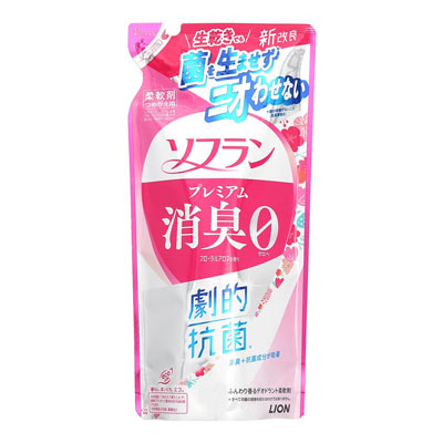 ライオン ソフランプレミアム消臭 フローラルアロマの香り つめかえ用 380ml