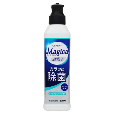 ライオン　チャーミー マジカ　速乾＋　シトラスグリーンの香り　本体　220ｍｌ