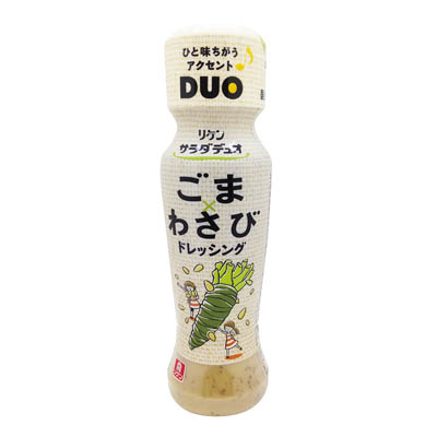 理研 サラダデュオ ごまわさびドレッシング 190ml