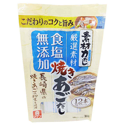 理研ビタミン 素材力だし 焼きあごだし 5g×12本入