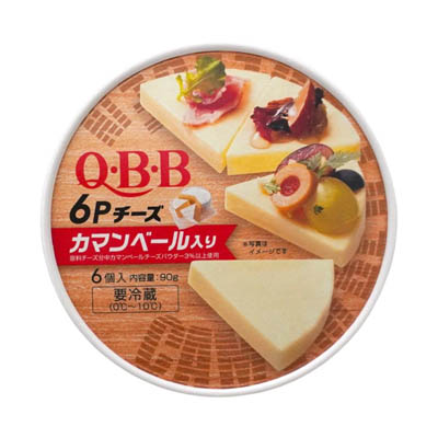 ＱＢＢ　6Ｐチーズ　カマンベール入り　6個入