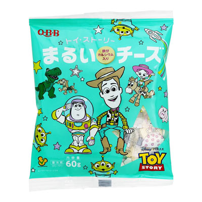 QBB　トイ・ストーリー　まるいチーズ　60ｇ