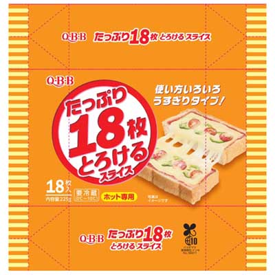 QBB たっぷり18枚とろけるスライス 18枚