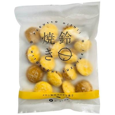 ローヤル 鈴焼き メロン風味カステラ菓子 70g