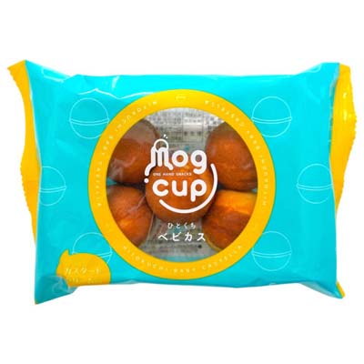ローヤル製菓　Mog cup　ひとくちベビカス　カスタードクリーム　5個入