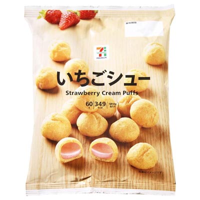 セブンプレミアム いちごシュー 60g
