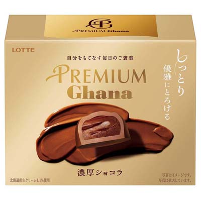 ロッテ　プレミアムガーナ　濃厚ショコラ　60g