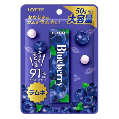 ロッテ ブルーベリーラムネ50g