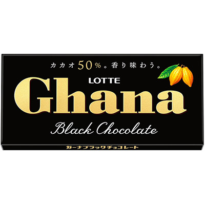 ロッテ ガーナ ブラックチョコレート 50g