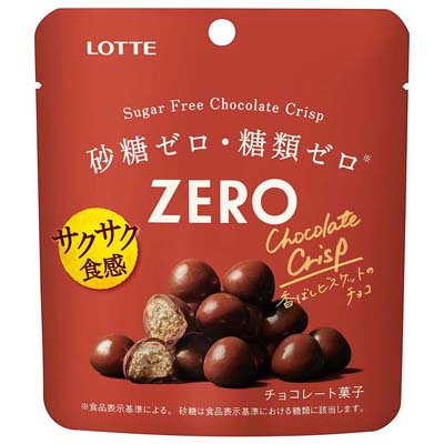 ロッテ ゼロ シュガーフリーチョコレートクリスプ 28g