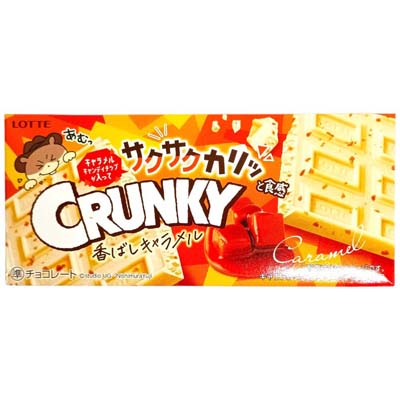 ロッテ　クランキー　香ばしキャラメル　１枚入