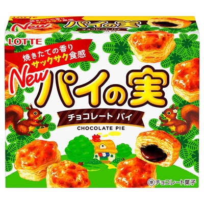 ロッテ パイの実 チョコレートパイ 73g
