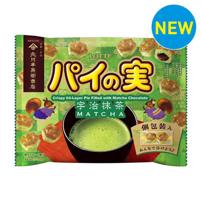 ロッテ　パイの実　宇治抹茶
