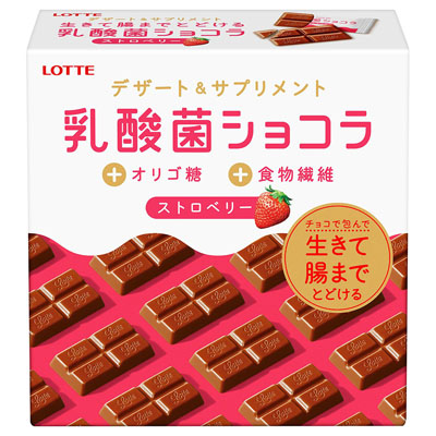 ロッテ乳酸菌ショコラストロベリー48g