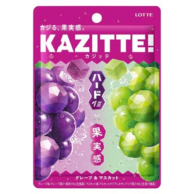 ロッテ　カジッテ　グレープ＆マスカット　80ｇ