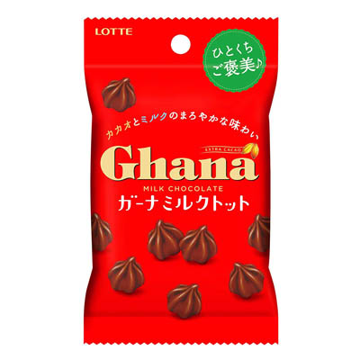 ロッテ ガーナミルク トット プチパック 45g