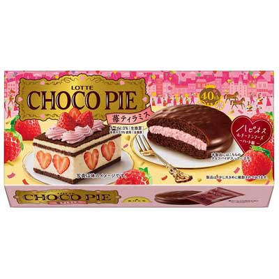 ロッテ チョコパイ 苺ティラミス 6個入