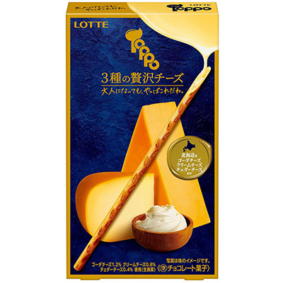 ロッテ トッポ 3種の贅沢チーズ 2袋