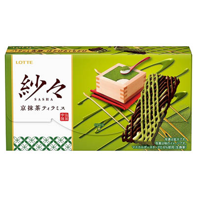 ロッテ 紗々京抹茶ティラミス 69g