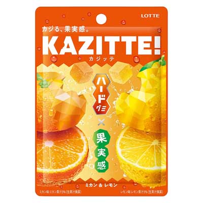 ロッテ　カジッテ　ミカン＆レモン　80ｇ