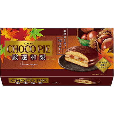 ロッテ チョコパイ 厳選和栗 6個