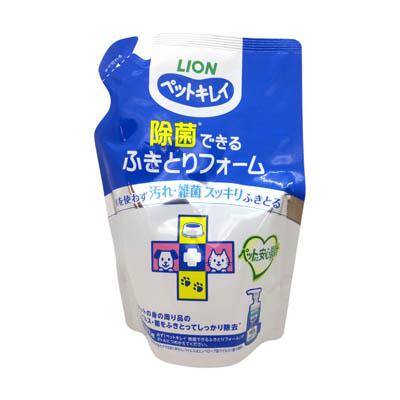ライオン　除菌できるふきとりフォーム　つめかえ用　200ml
