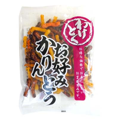 ラッキー製菓　わけとくお好みかりんとう　143ｇ