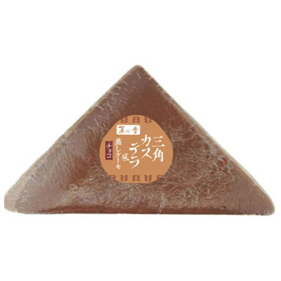 三角カステラ風蒸しケーキ（チョコ）