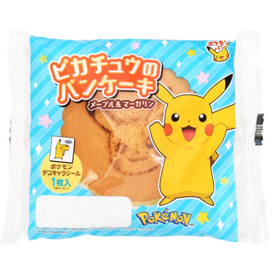 リョーユー　ピカチュウのパンケーキ　メープル＆マーガリン