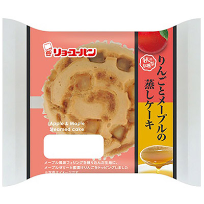 リョーユー りんごとメープルの蒸しケーキ