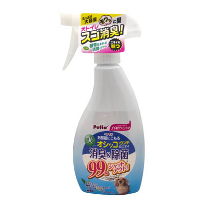 ペティオ　オシッコ・ウンチのニオイ　消臭＆除菌　犬　500ml