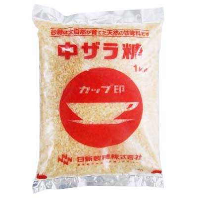 日新製糖　カップ印中ザラ糖1ｋｇ