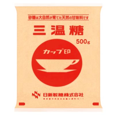 日新製糖　カップ印三温糖５００ｇ