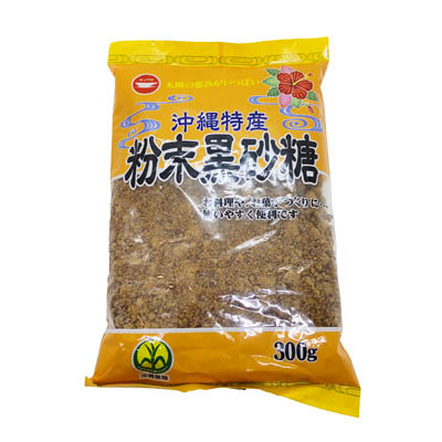 日新製糖　粉末黒砂糖　300ｇ