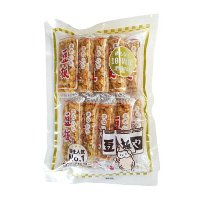 中山製菓　豆板　10枚入