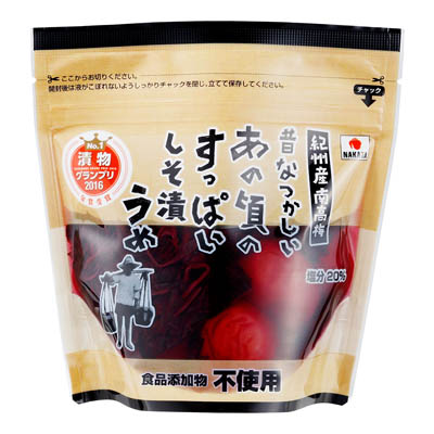 ナカタ　昔なつかしいあの頃のすっぱいしそ漬うめ