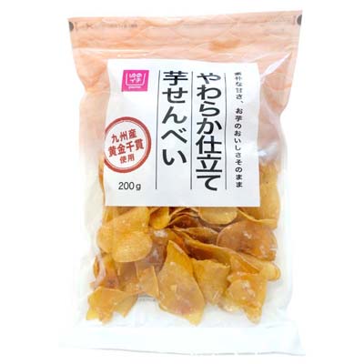 ゆめイチ　やわらか仕立て芋せんべい　200ｇ