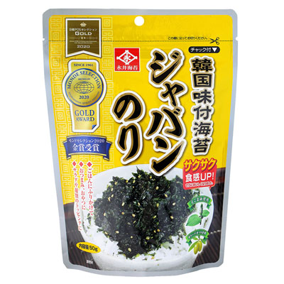 永井海苔韓国味付ジャバンのり５０ｇ