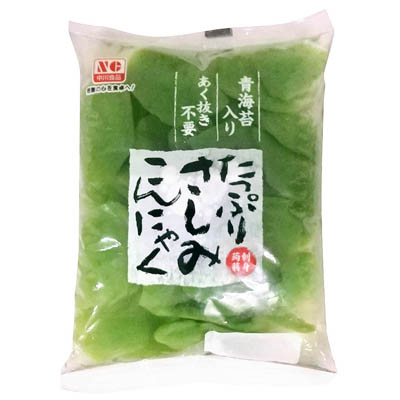 青海苔入りたっぷりさしみこんにゃく　300ｇ