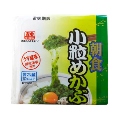 中川食品　朝食小粒めかぶ　40ｇ×3個