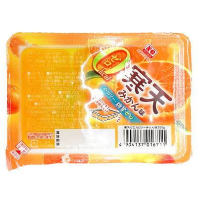 中川食品　寒天ゼロカロリー　みかん味　200ｇ