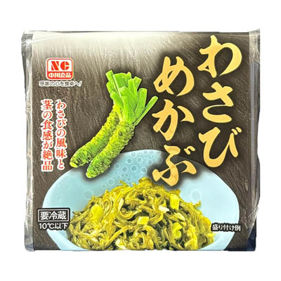 中川食品　わさびめかぶ　3個入