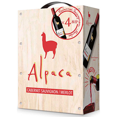 アサヒ　サンタ・ヘレナ・アルパカ・カベルネ・メルロー　箱　３０００ｍｌ
