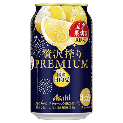アサヒ 贅沢搾りプレミアム 国産日向夏 350ml