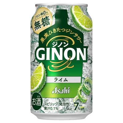 アサヒ　GINON　ライム　350ｍｌ