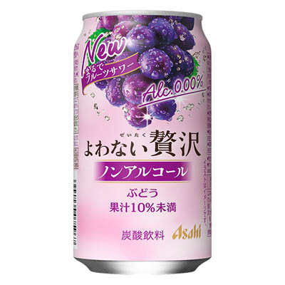 アサヒ　よわない贅沢ぶどう　350ml