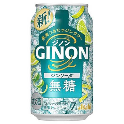 アサヒ　GINONジンソーダ　350ml