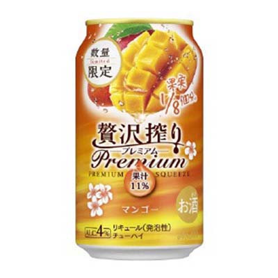 アサヒ　贅沢搾りプレミアムマンゴー　350ml
