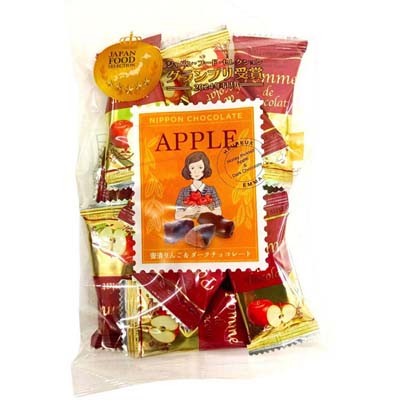 日本チョコ　りんごチョコレート　１３０ｇ